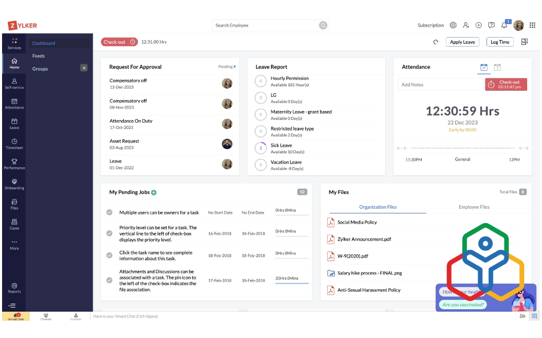 Comprehensive HR Management from Hire to Retire.