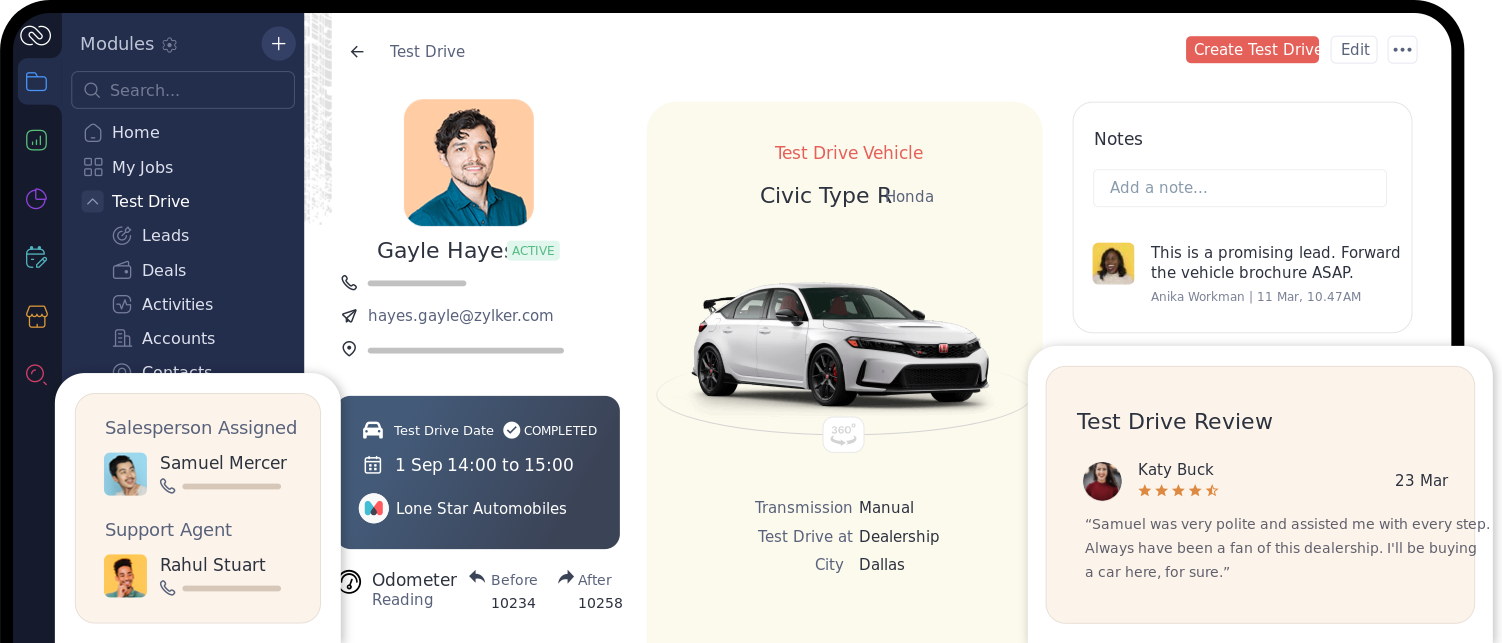 Streamline customer interactions and boost sales efficiency.